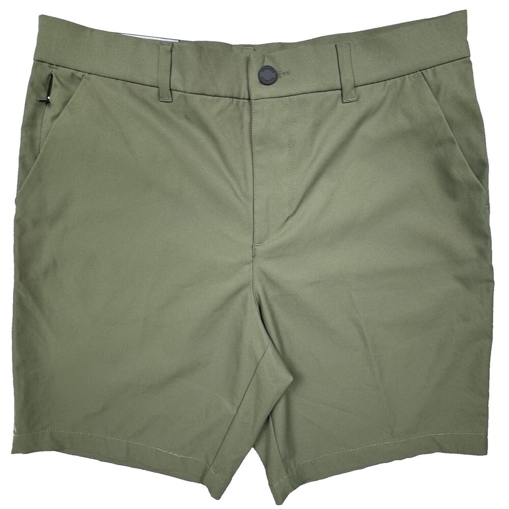 32 Degrees Cool Mens Size 40 Green Twill Tech Classic Shorts Pants Golf Casual